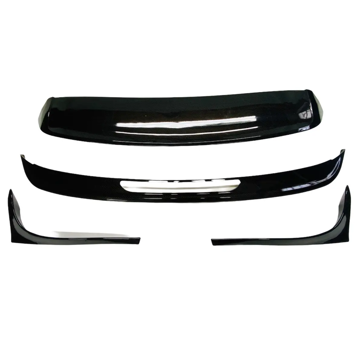 Vw Mk 7 Tsi To Gti 4Pce Boot Spoiler Carbon Look 1