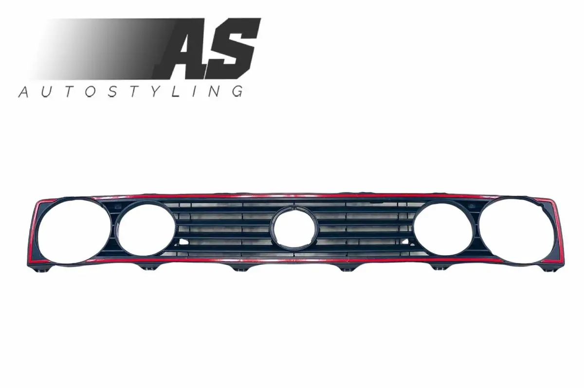 Vw Mk1 Grill Double Red Line 1
