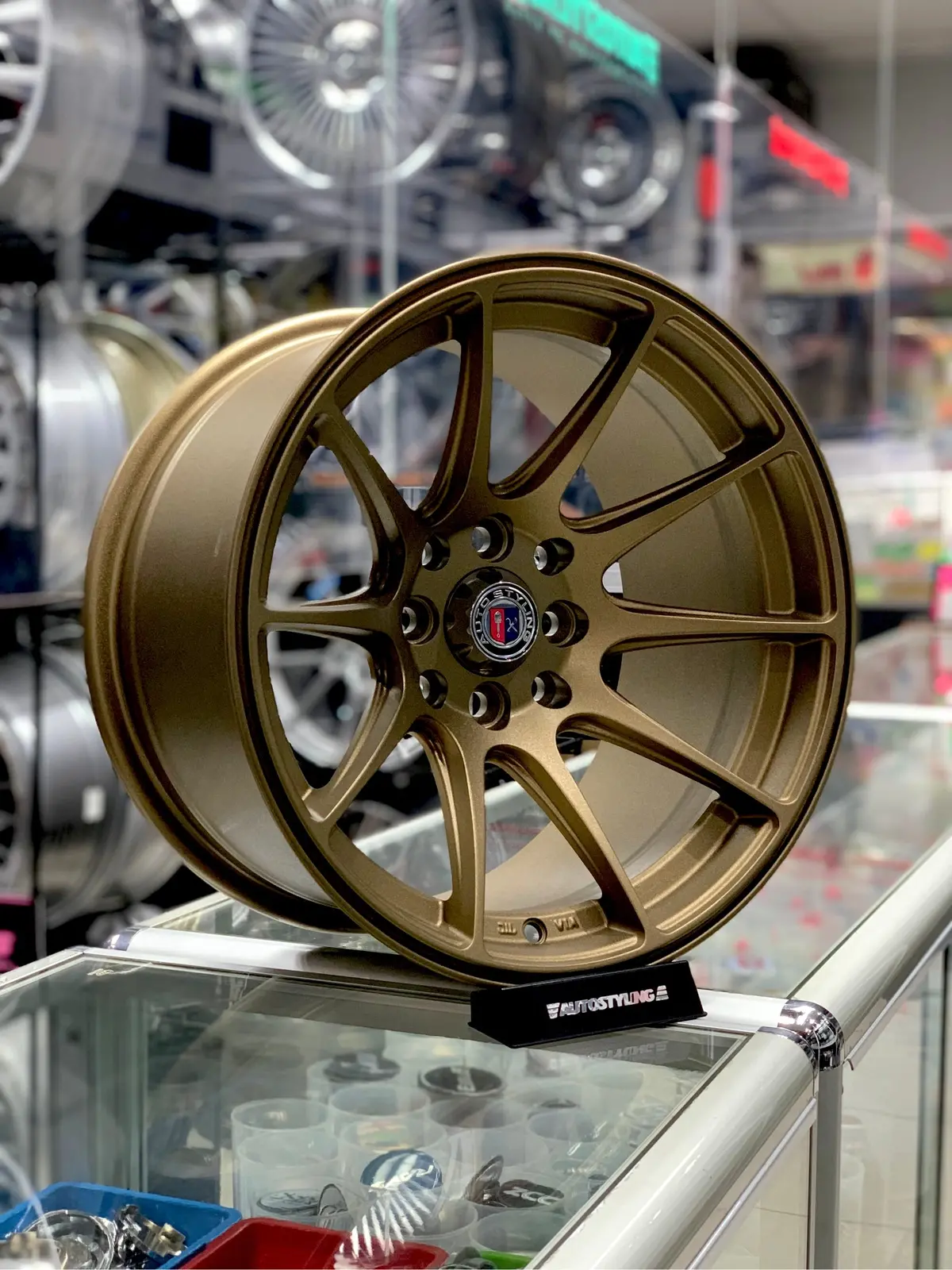 15” As-Xxr 4/100 4/114 Matt Bronze 1