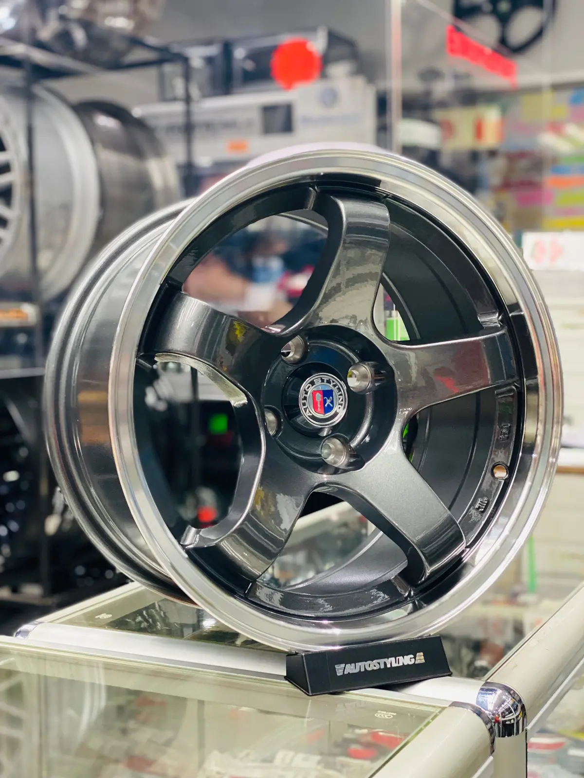 15'' As 37 4X100 Gunmetal 1