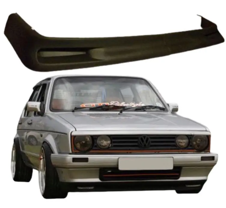 Vw 16V 2Pce Front Spoiler Matt Black 2