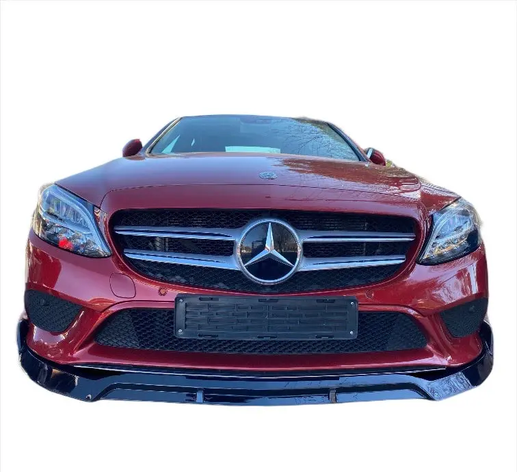 Mercedes W205 1Pc Front Spoiler 1