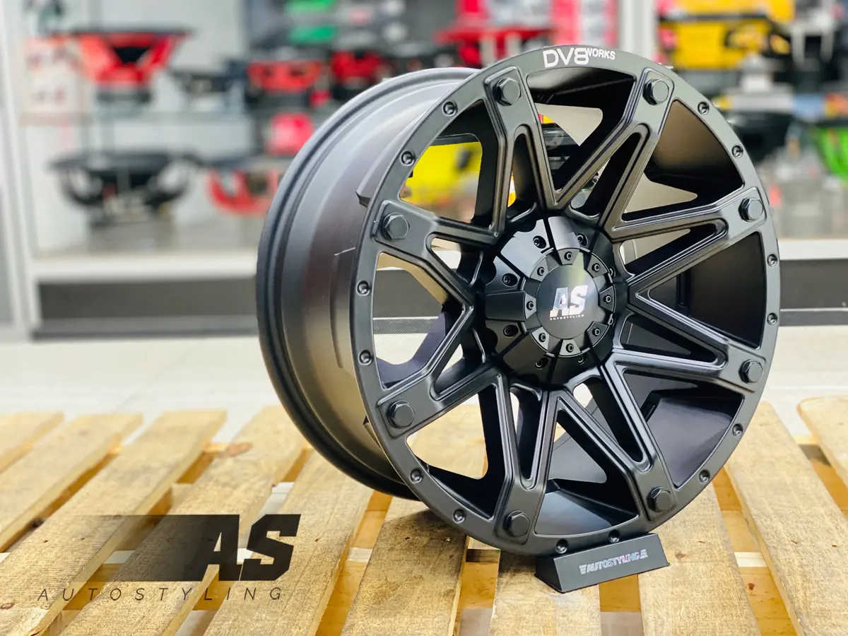 18” As- Charger 5/120 5/127 Black 1