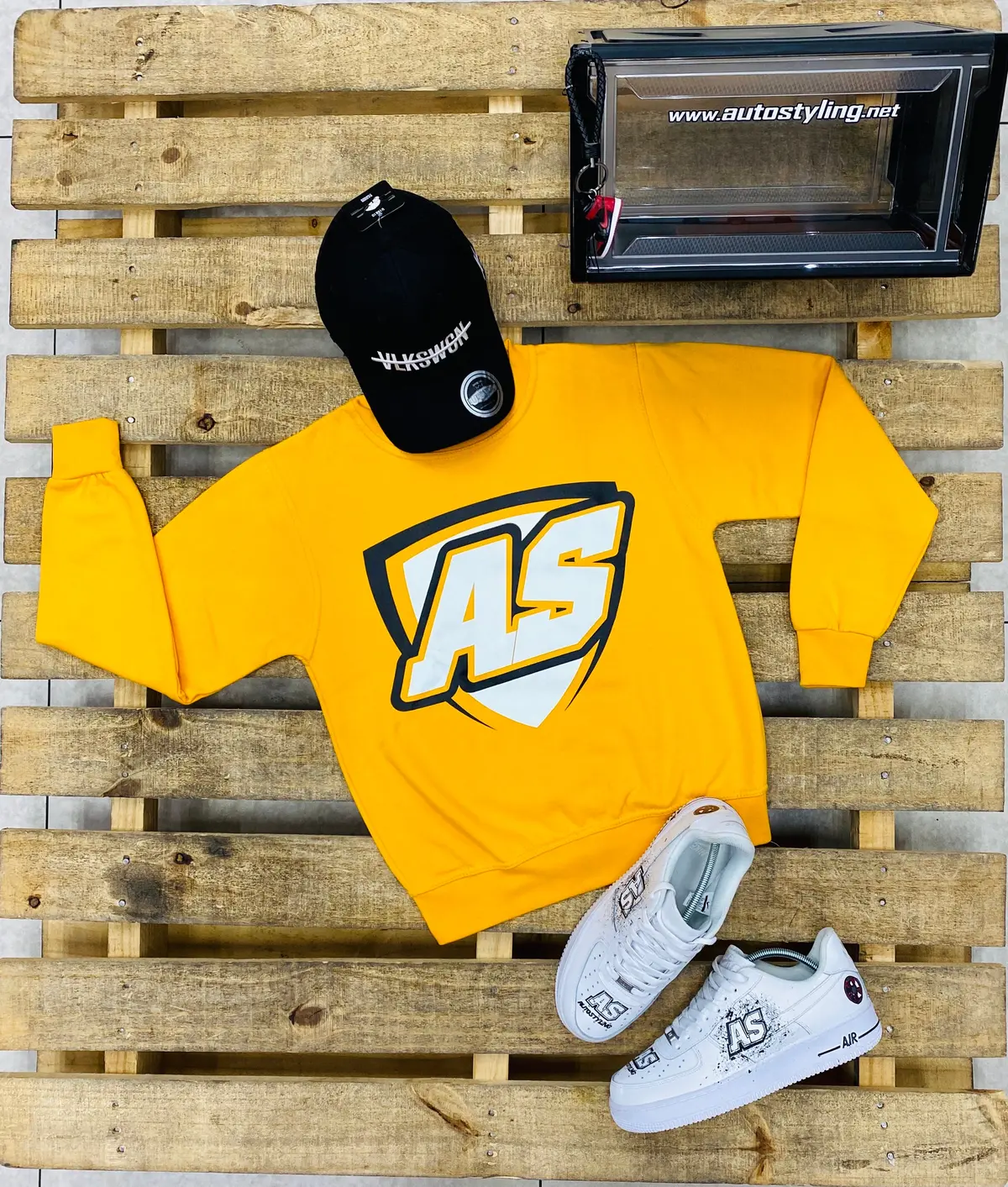 Autostyling Super Sweater Yellow 1
