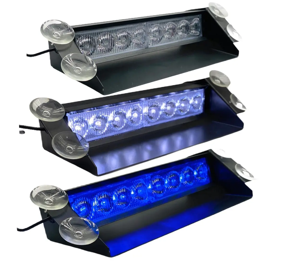 8 Led 2 Block Stobe Light 1