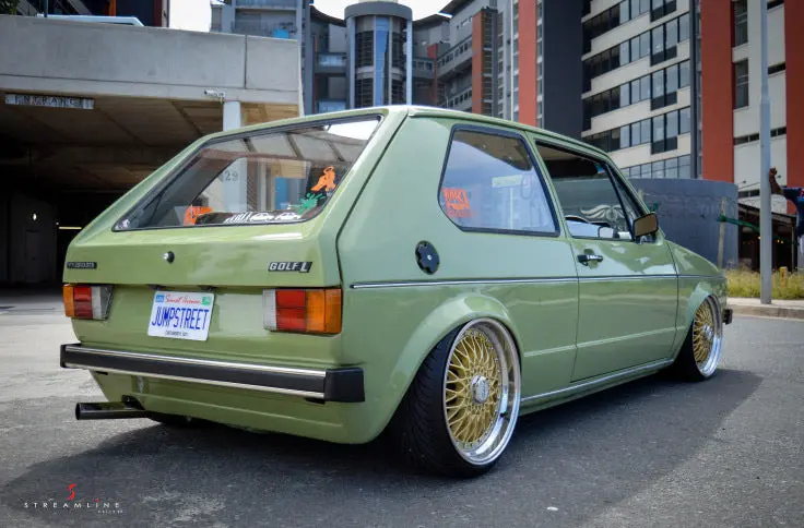 Vw Golf Mk1 Chrome Rear Bumper 1