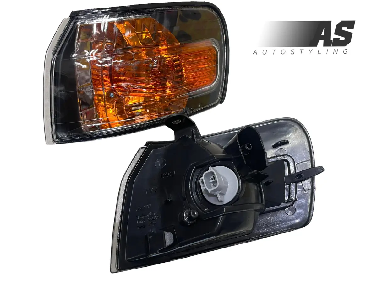 Toyota Corolla Rsi 95-98 Blk/Chrome Orange Corner Lamps Sold In Pair 2