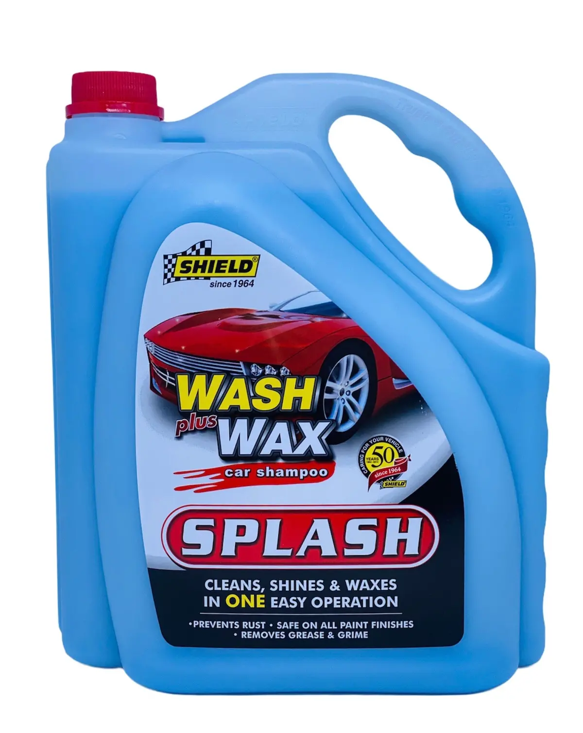 Shield Wash & Wax Car Shampoo Splash 1