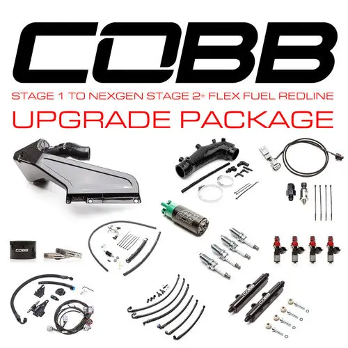 Cobb 15-21 Subaru Sti / 2018 Type Ra Stage 1 To Nexgen Stg 2 + Flex Fuel Redline Cf Power Pkg Upgd. 1