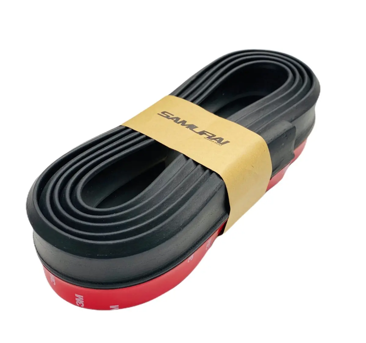 Samurai Universal Rubber Front Spoiler Matt Black 1