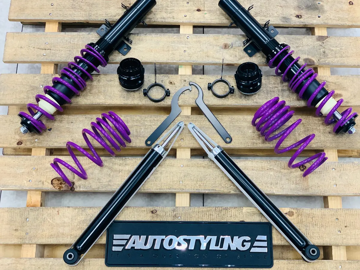 Ultra Violet  Coilovers Vw Polo 6 R/Tsi/Vivo Purple 1