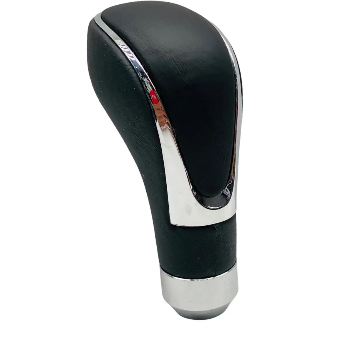 Long Black And Silver Gear Knob 1