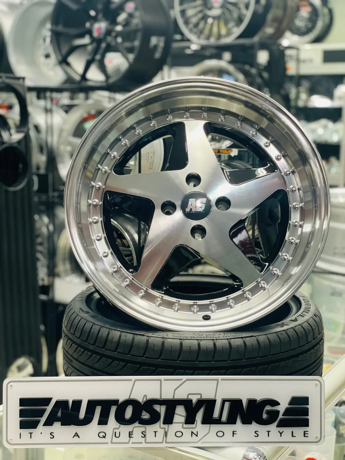 17” As - Rari 348 4X100 & 5X100 Wheels 9