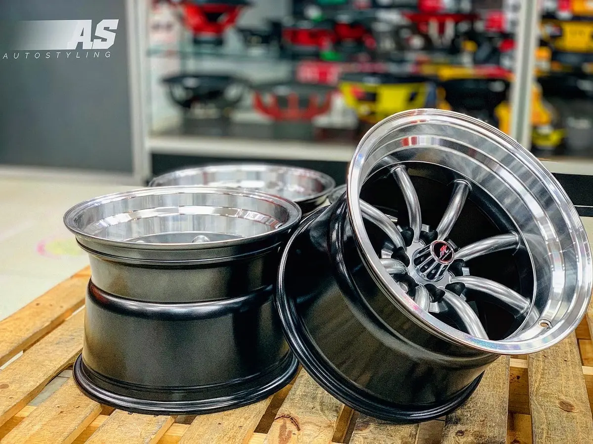 15” As-Wata 9/10.5J 4/100 4/114 Gunmetal 1