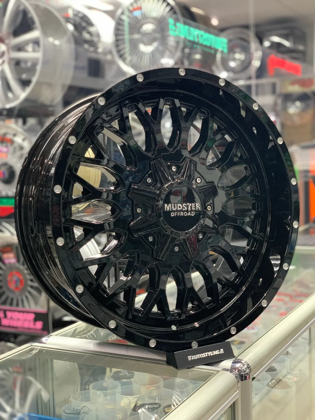 20” As-731 20X9 Gloss Black 1