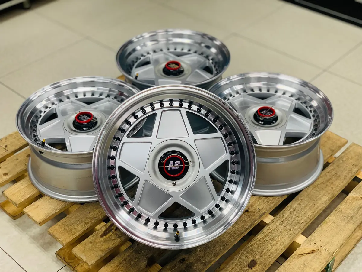 17” As-Modena Silver 4/100 & 5/100- Preowned Set 1