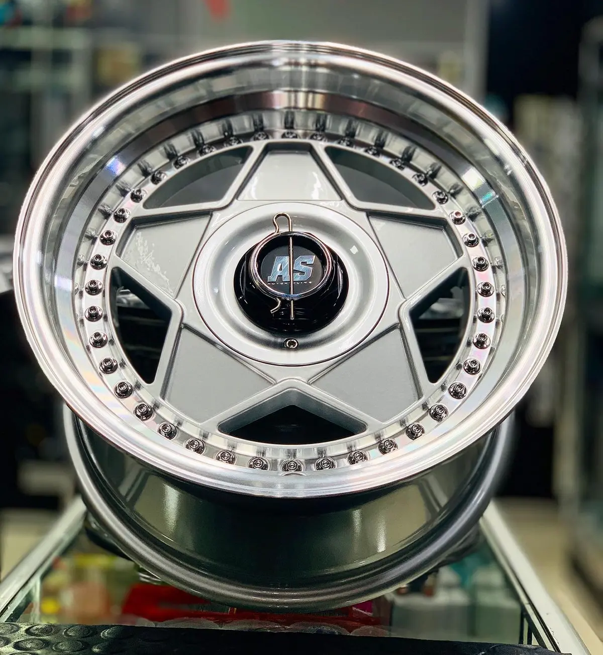 15” As- Modena Silver 4/100 4/108 1