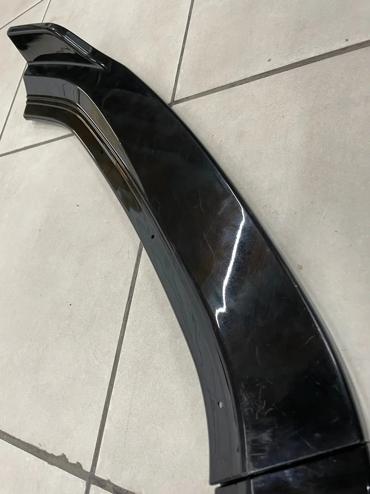 Suitable For Mk7 4Pce Front Spoiler Plastic Gloss Black Diy Fitment Non Oe Fits All Mk7 Models Incl Gti & R 2