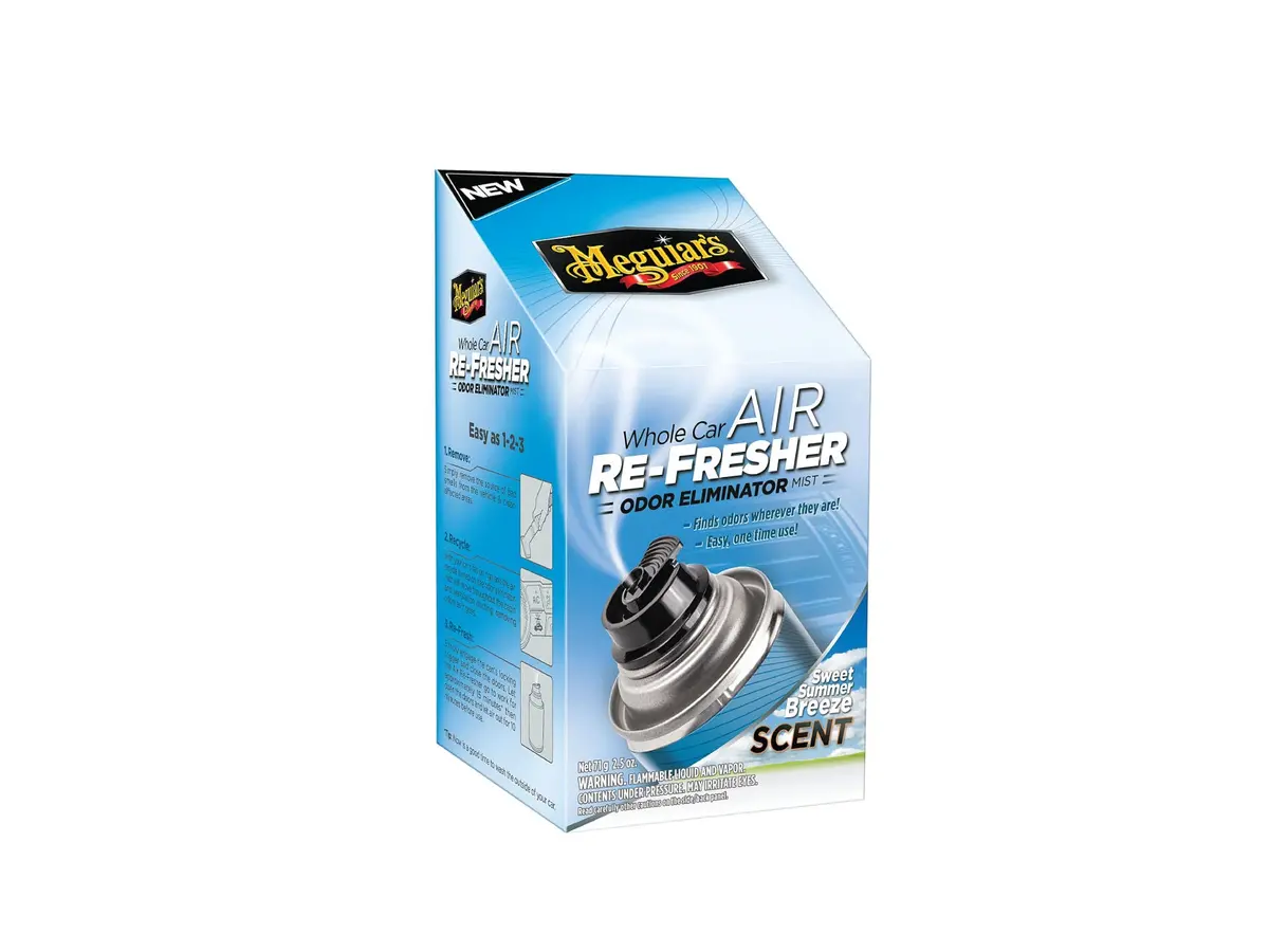 Meguiars Whole Car Air Re-Fresher Odor Eliminator Summer Breeze 1