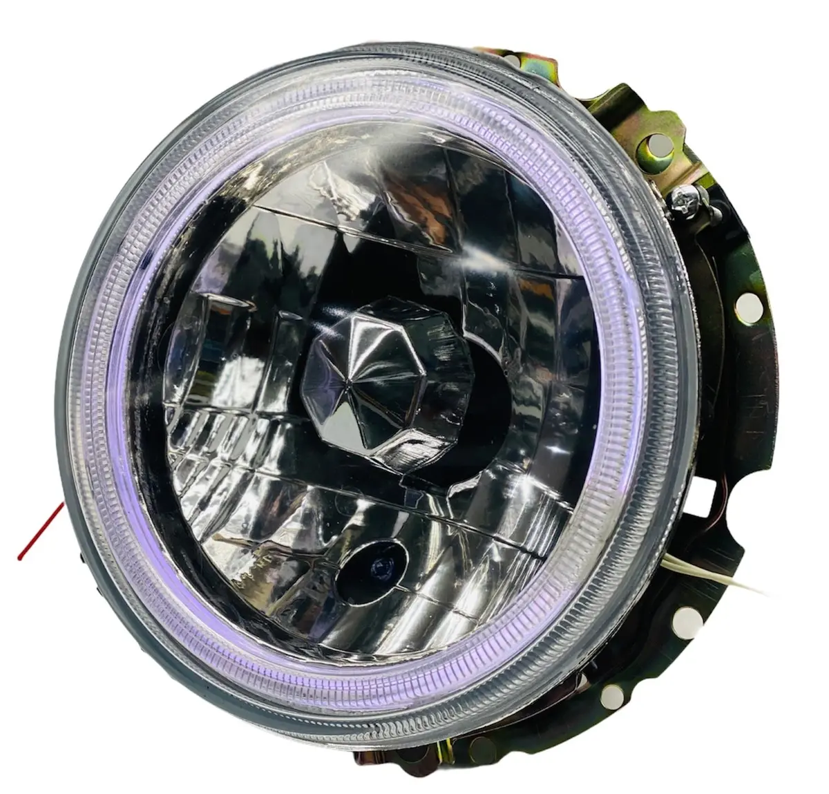 Vw Golf 1 Angel Neon Ring Clear Outer Headlight 1