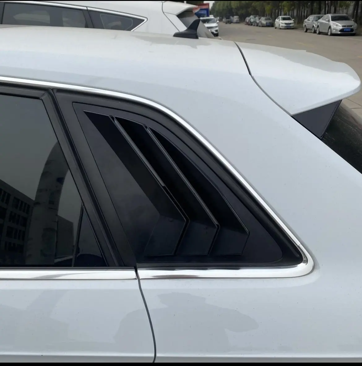Audi A3 2014-2020 Rear Window Louver 1