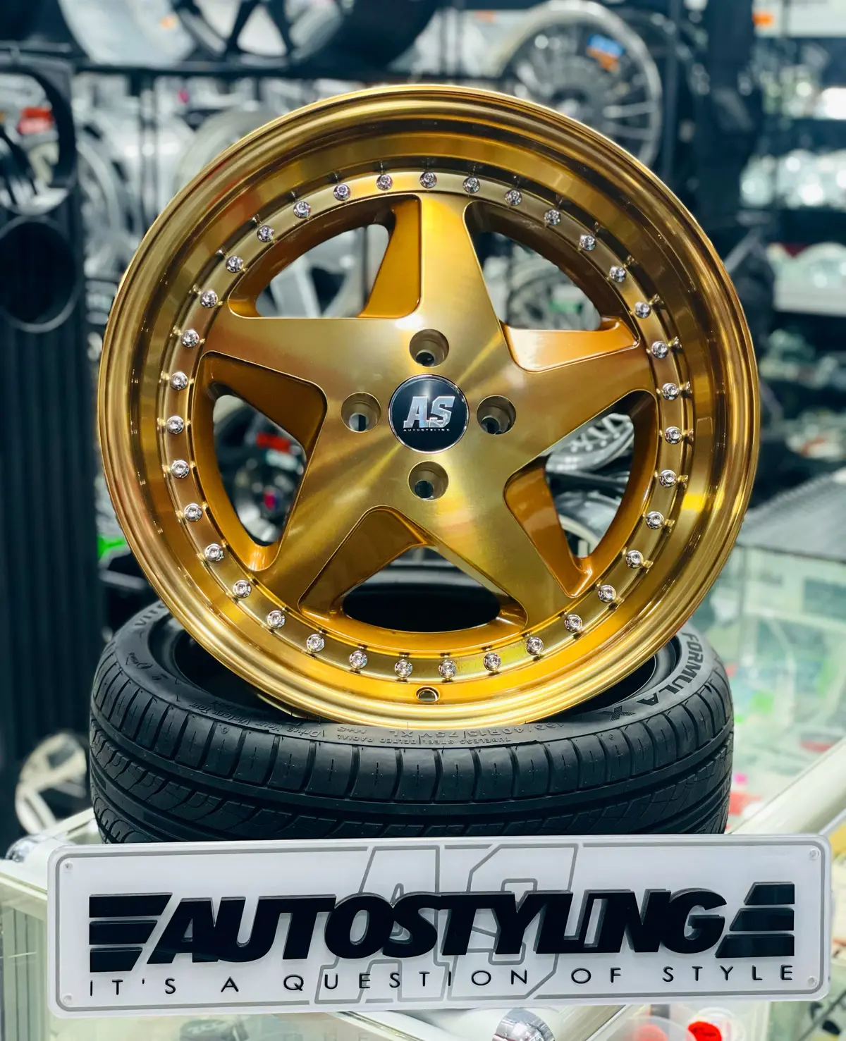 17” As - Rari 348 4X100 & 5X100 Wheels 13