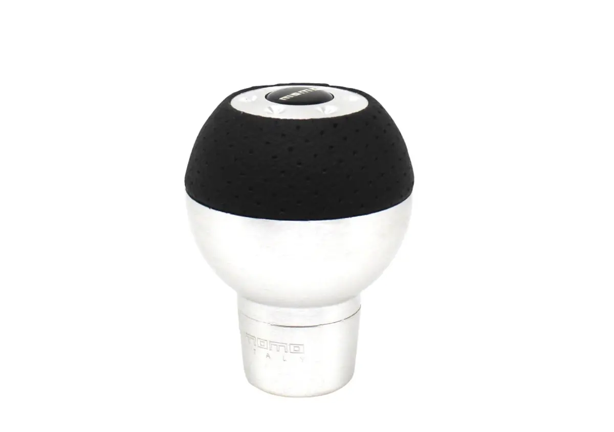 Short Round With Silver Bottom Gear Knob 1