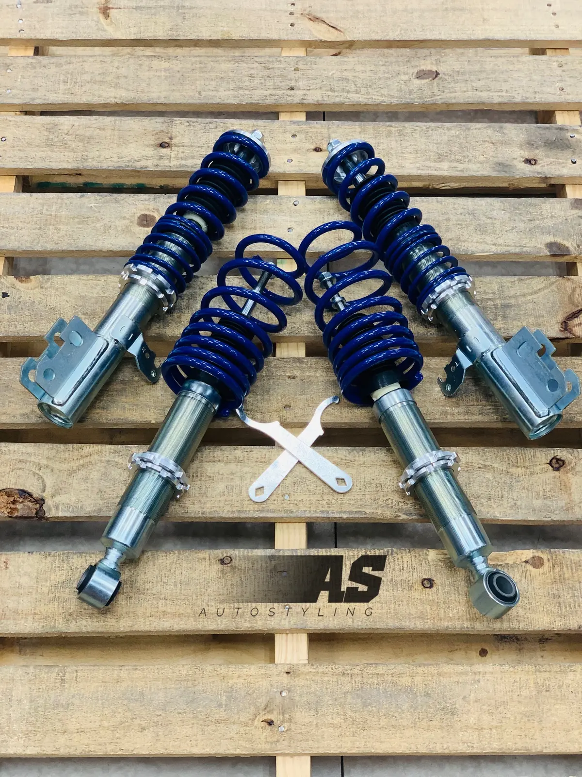Arc Coilovers Toyota E12 Run-X Blue / Yellow 1