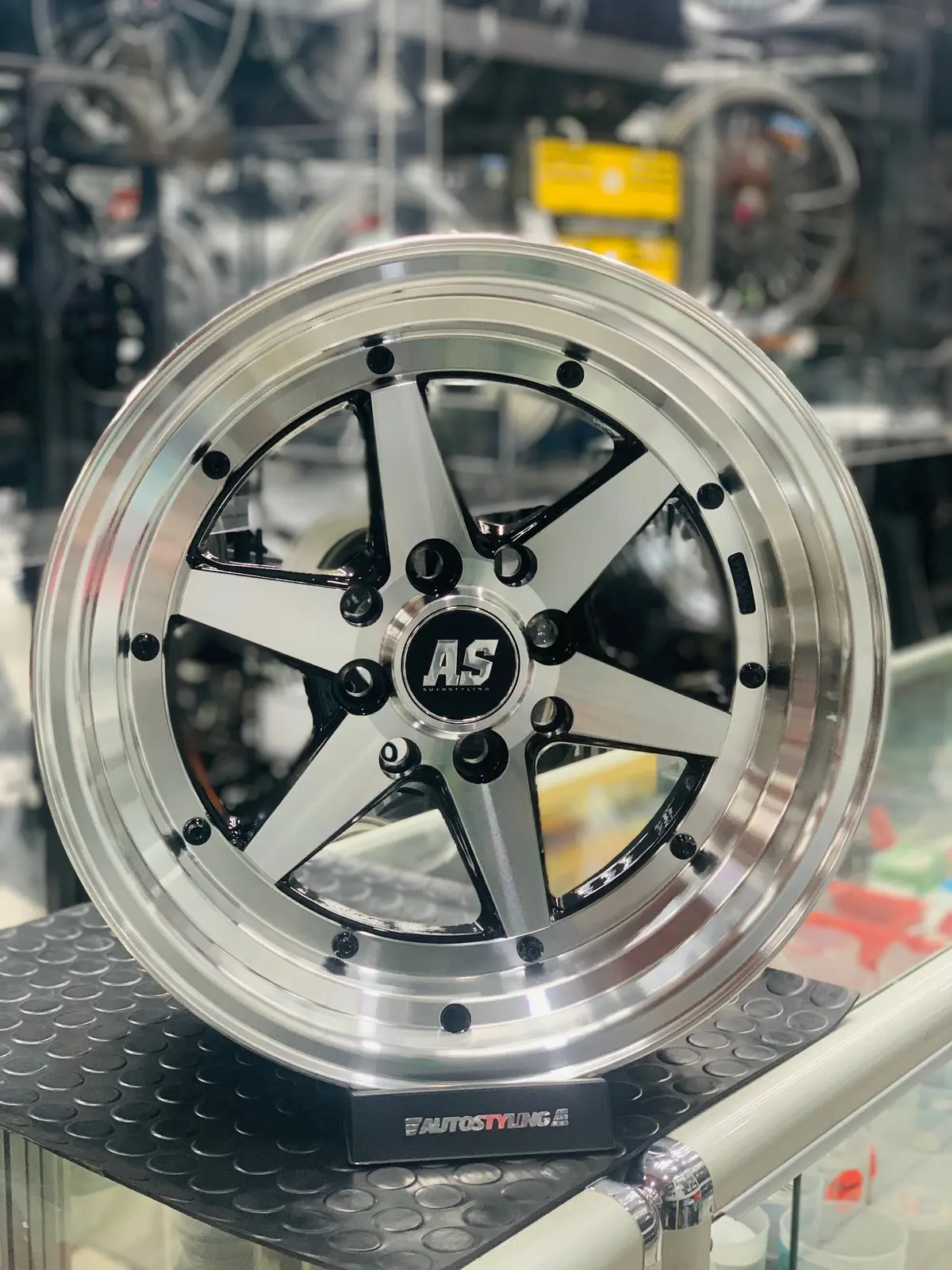 15” As-Xr4 4/100 4/114 Bmf Wheels 1