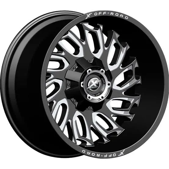 22" As-F991450 Rims For Ford F-150 & Ranger 6/139 & 6/135  Black 1