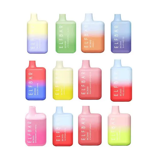 Elf Bar Bc3000 Disposable Pod Device 650Mah (Rechargeable) 1