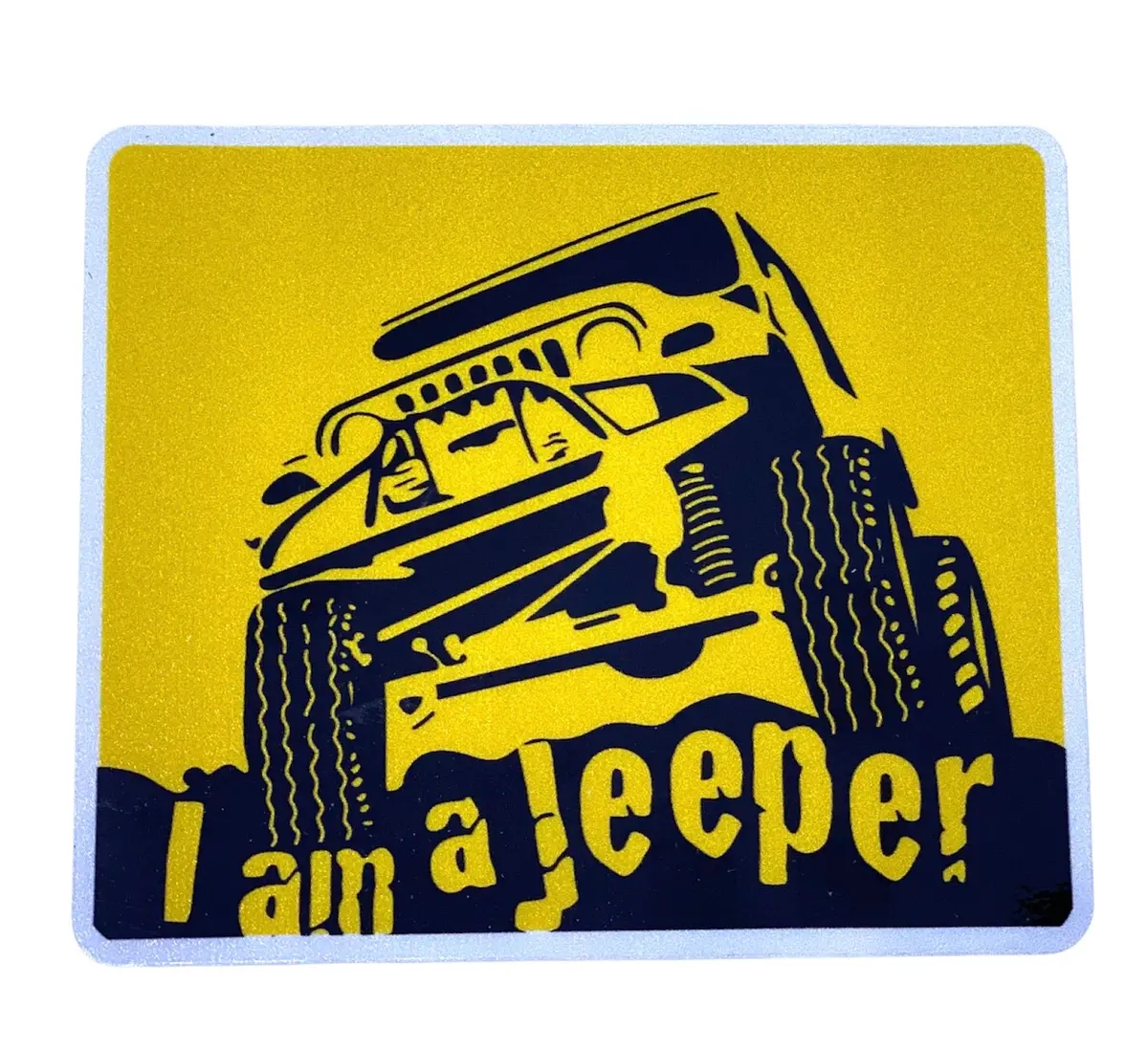 I Am A Jeeper Sticker 1