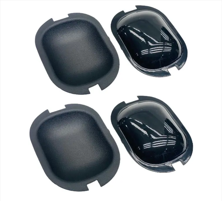 Vw Golf Mk1 Door Handle Scratch Plates Black 1