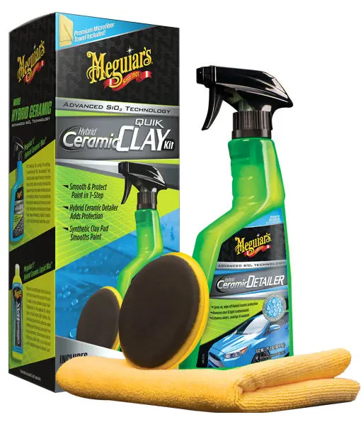 Meguiars Hybrid Ceramic Quick Clay Kit 1