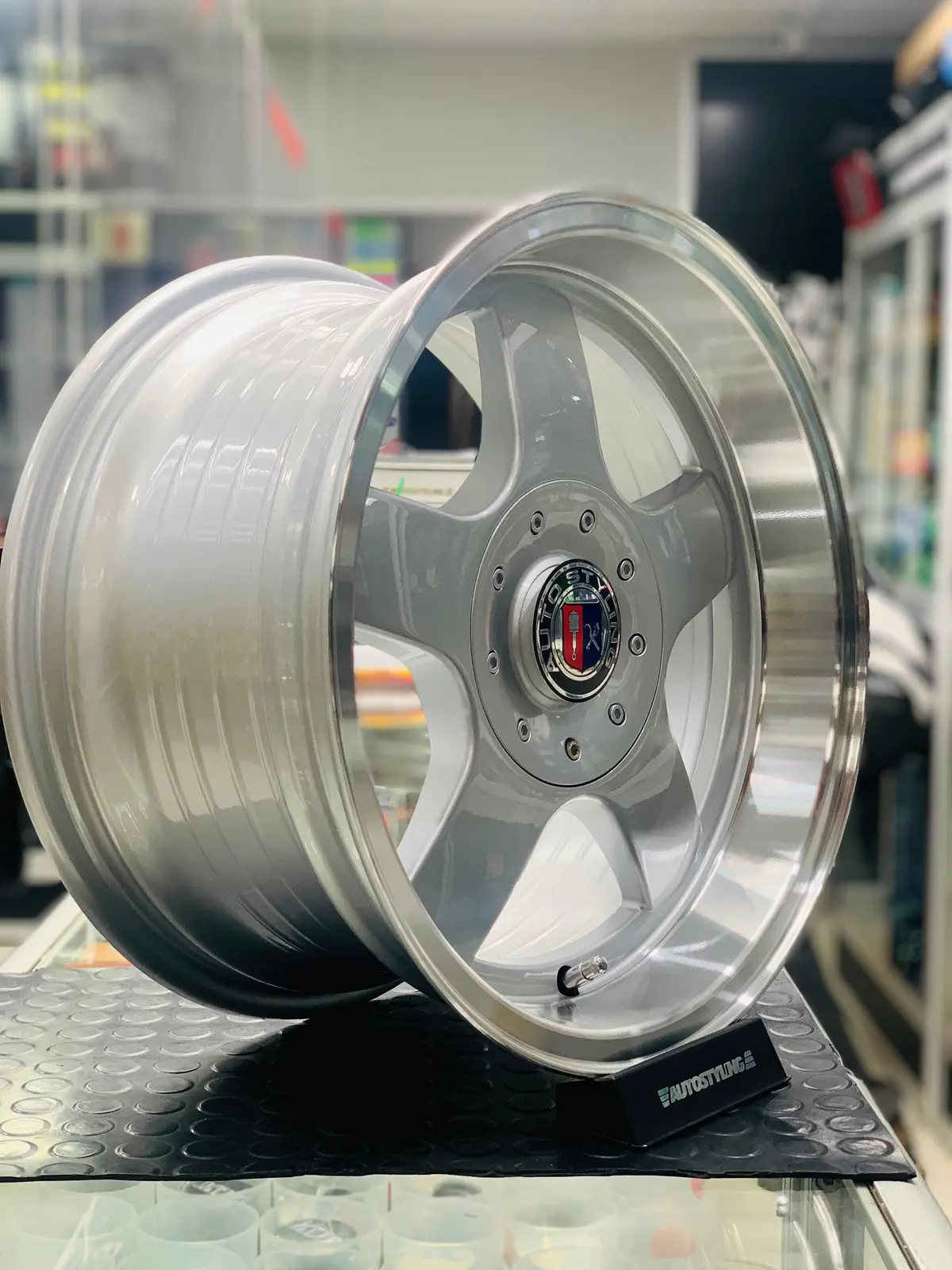 15” As- 9N 4X100 & 5X100 Silver Wheels 1