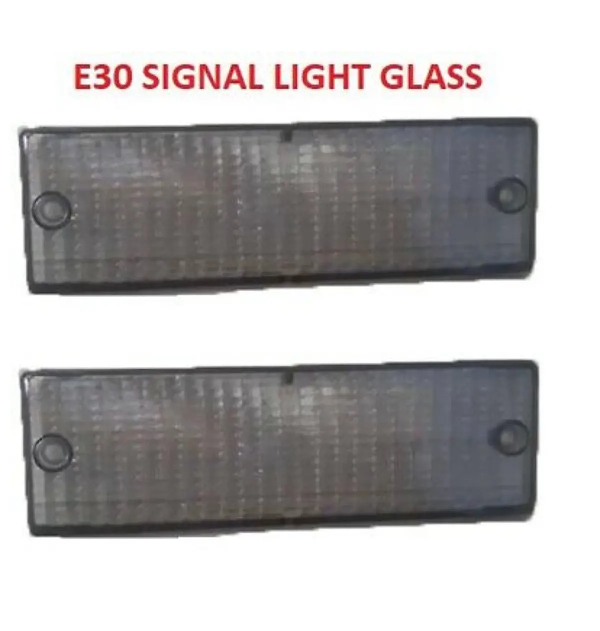 Bmw E30 Bumper Indicator Smoked Lense 1