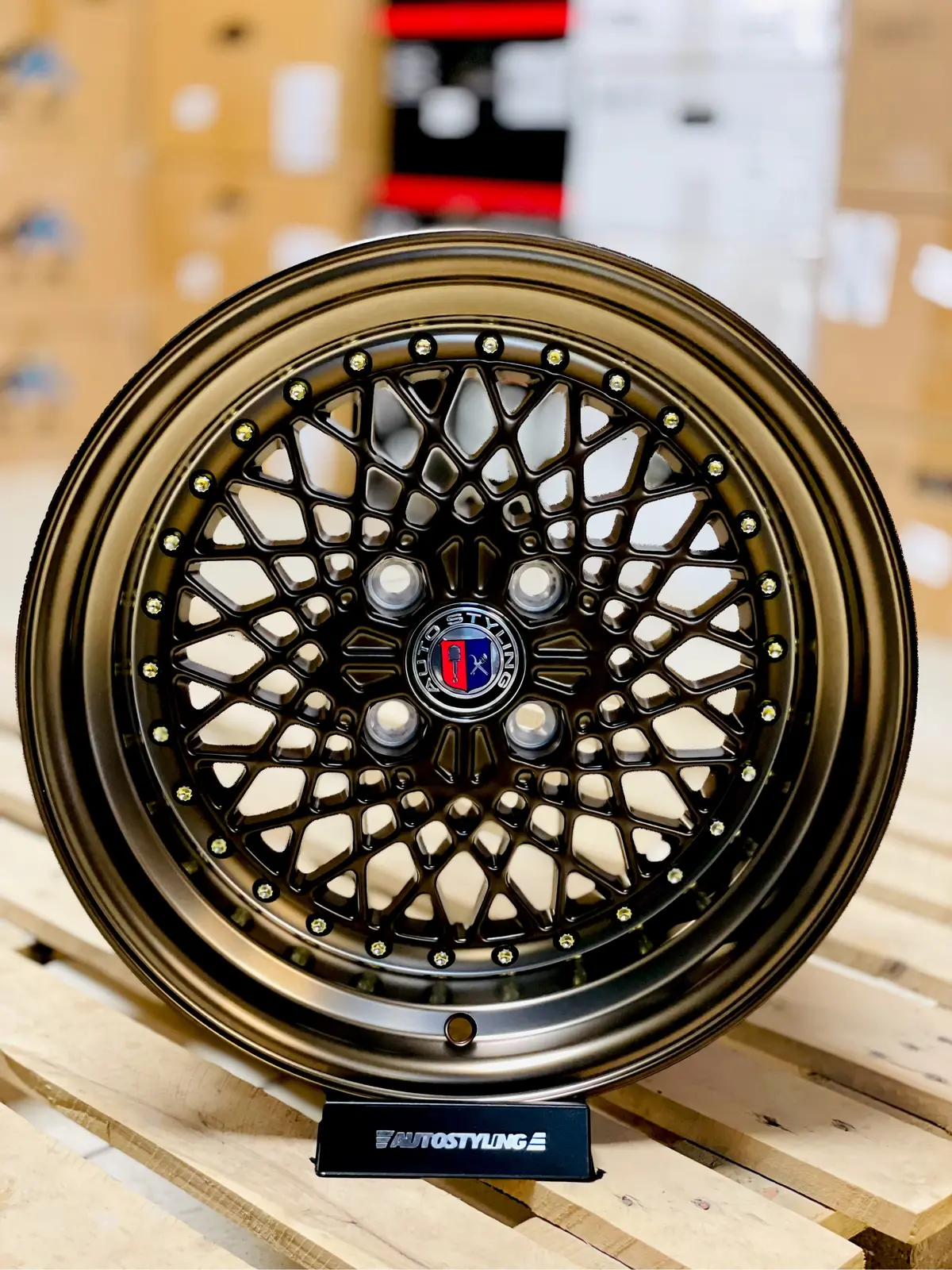 15” As-Mesh Bronze 1