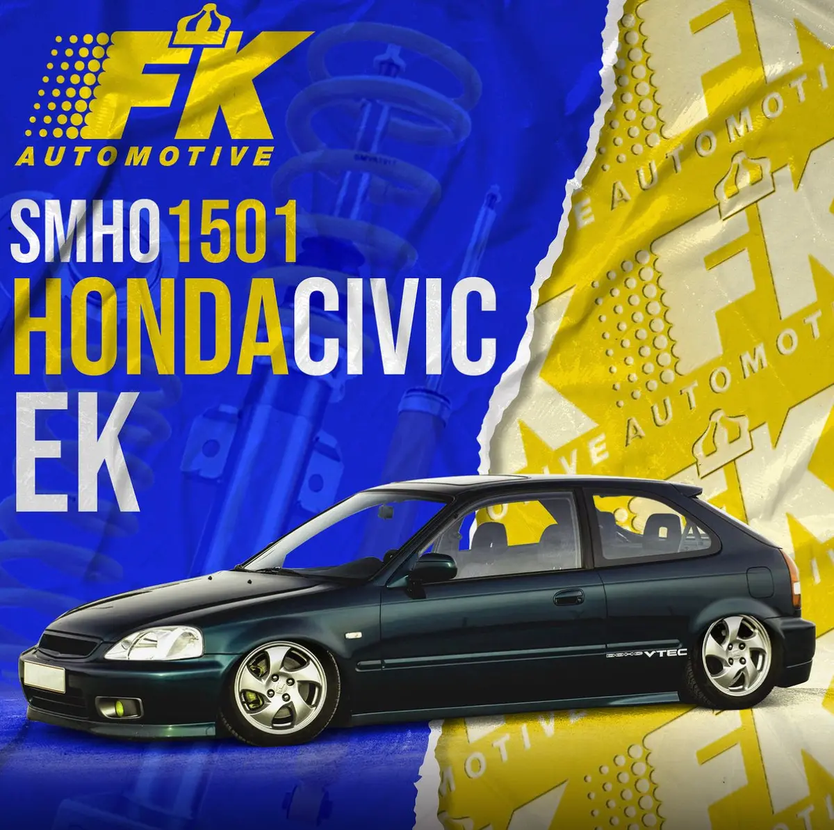 Fk Coilovers Honda Civic/Ballade Ek Fork 1