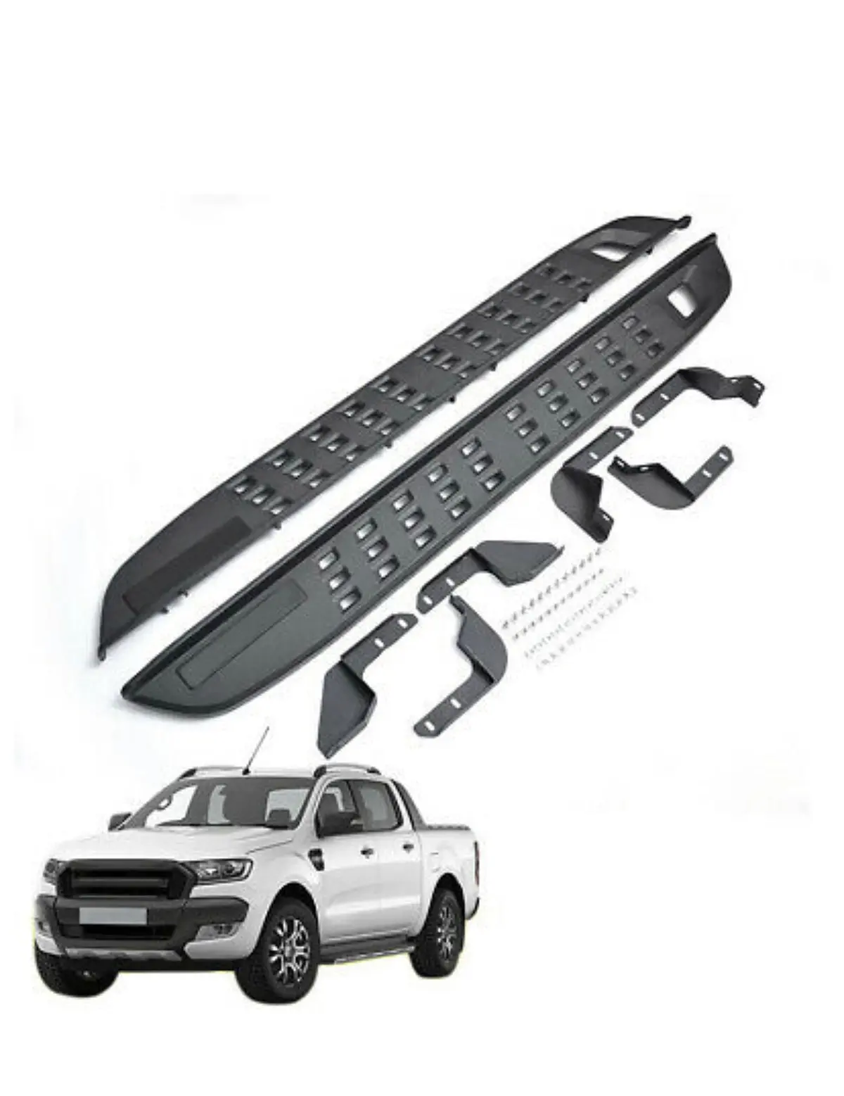 Ford Ranger 2012-2020 Raptor Style Side Steps 1