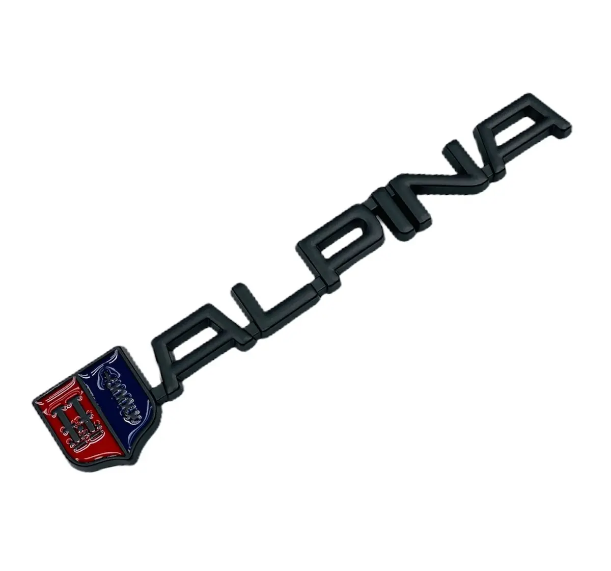 Aplina Matt Black Boot Badge 1