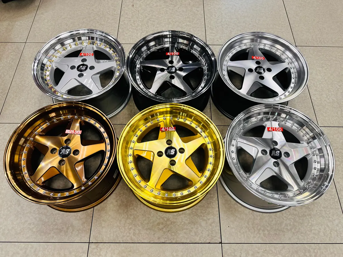 17” As - Rari 348 4X100 & 5X100 Wheels 13