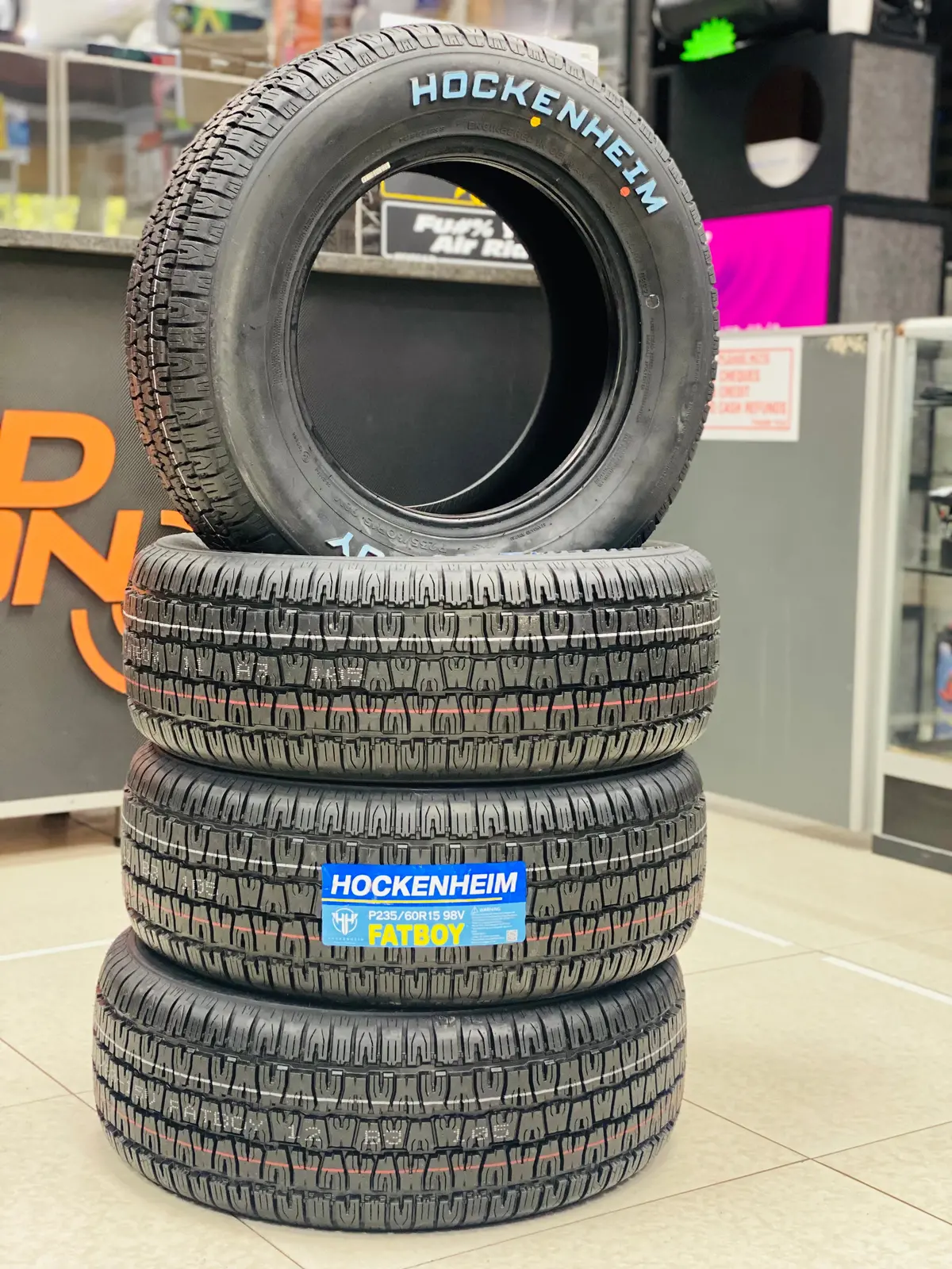 235/60/15 Hockenheim Fatboy Tyres 1