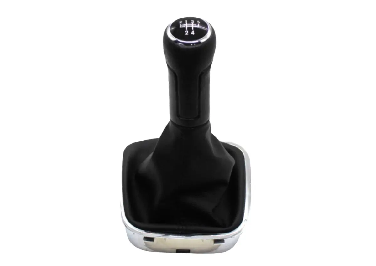 Gear Knob With Boot Black Vw Polo 6C 1