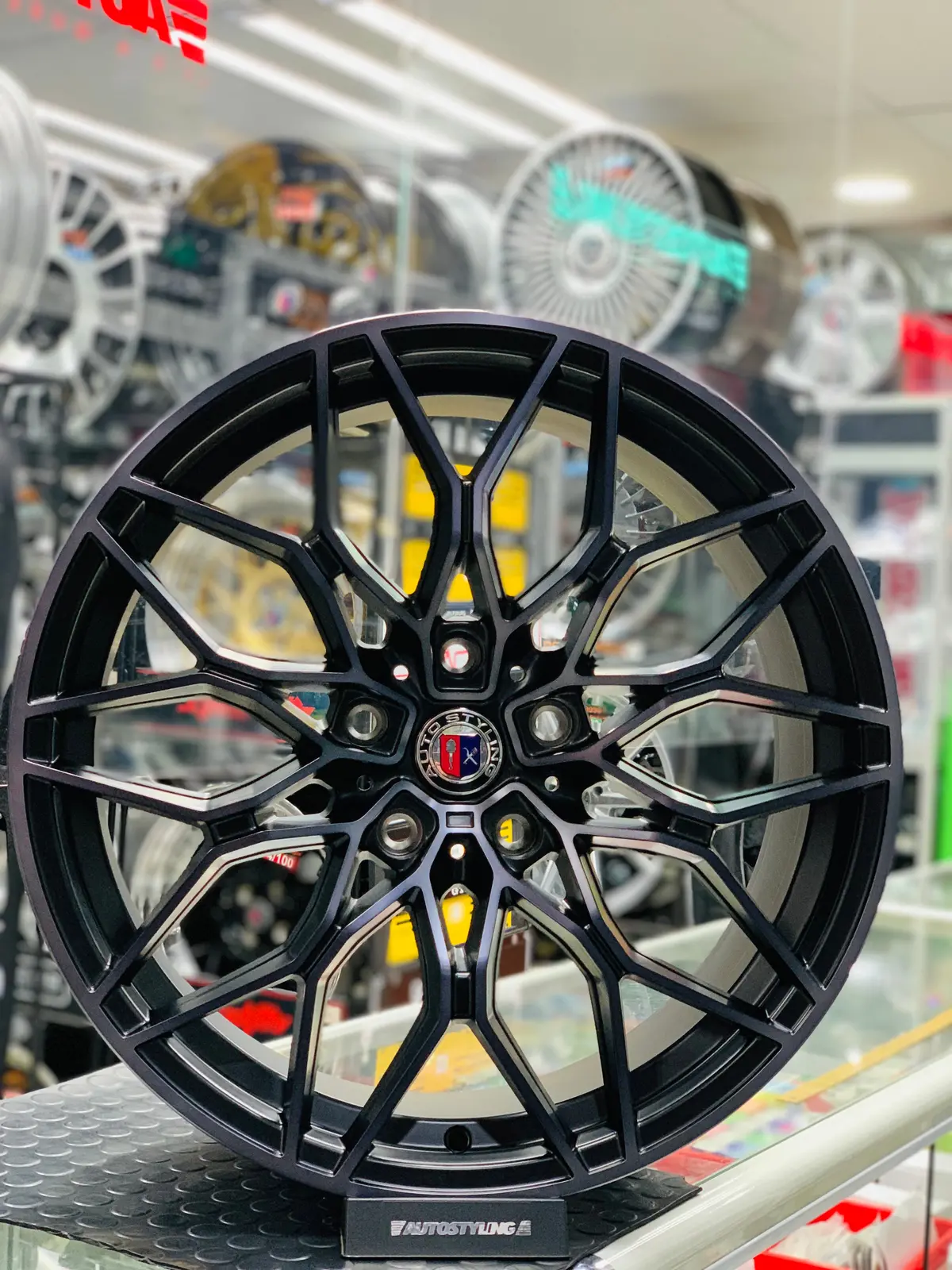 19” As- G80 5X120 Matt Black Wheels 1