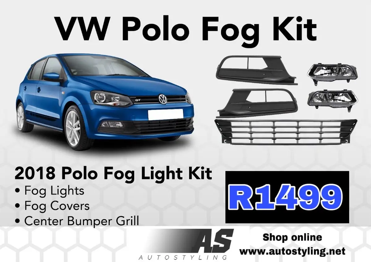 2018 Polo Fog Light Kit 1