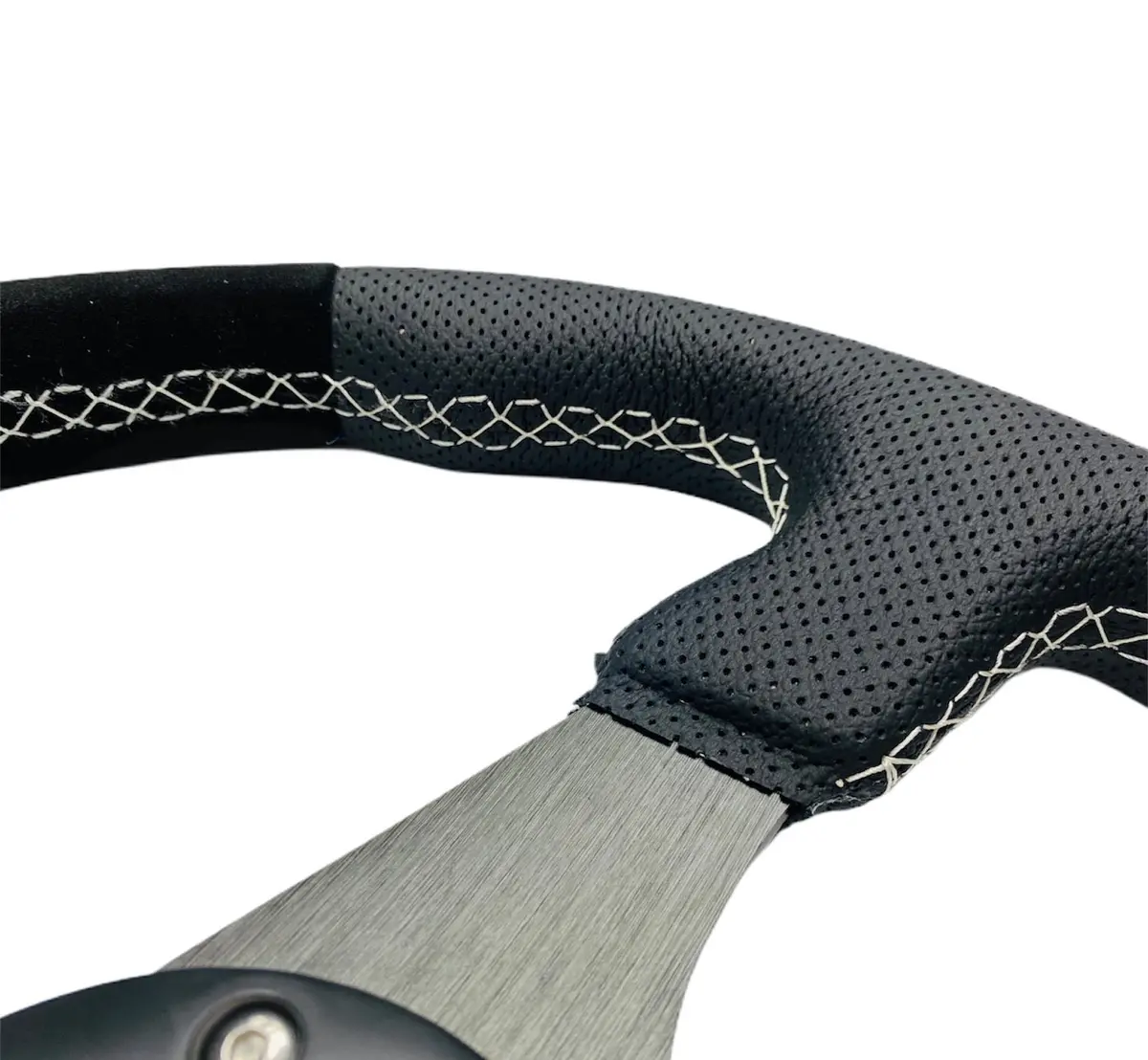 Steering Wheel Genuine Leather 340 1