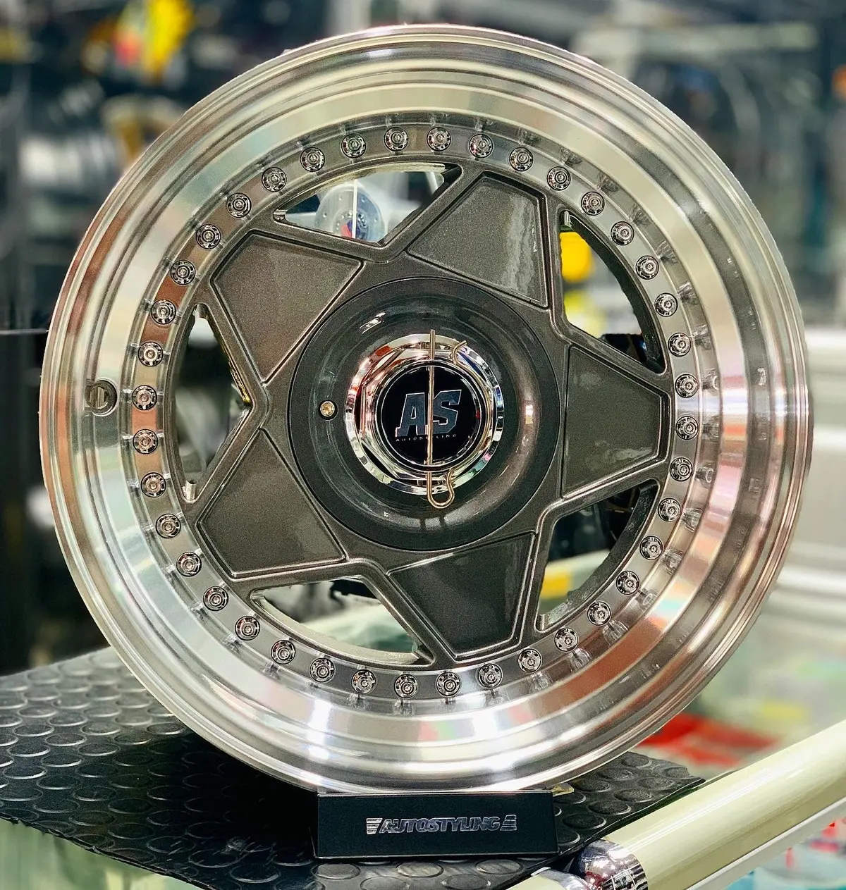 15” As- Modena Grey ( H )4X100 & 4X114 1