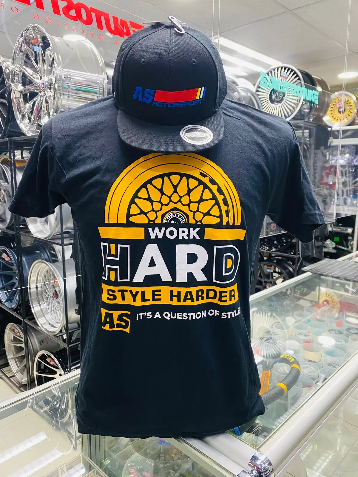 As Workhard T-Shirt Black 1