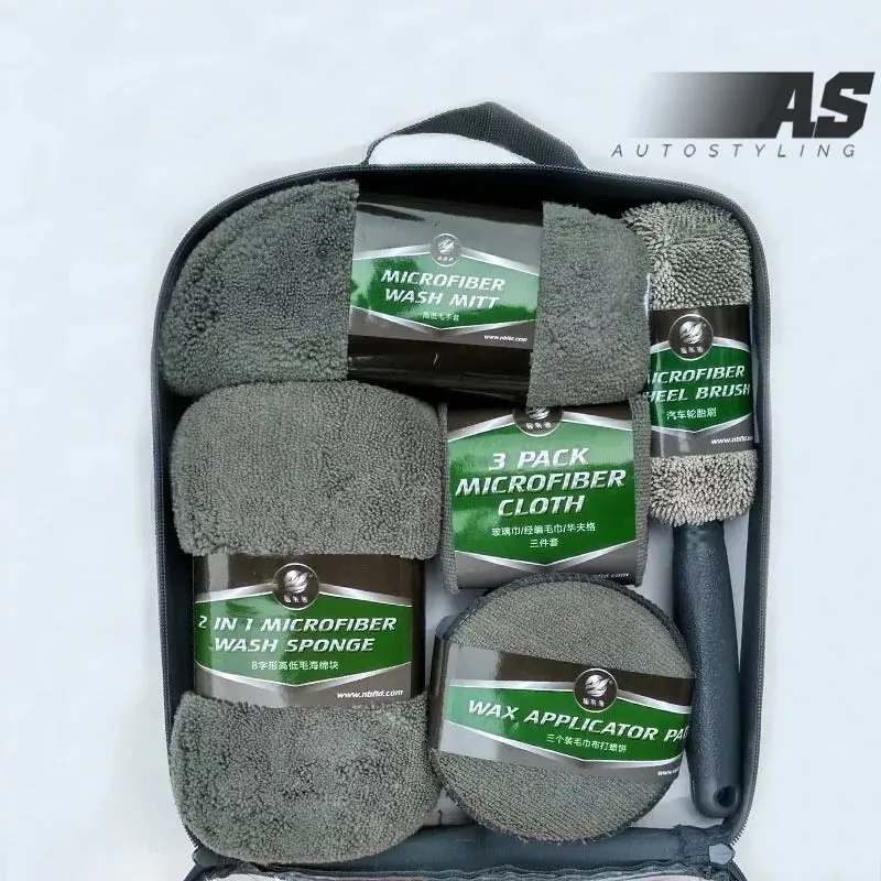 9Pcs Car Cleaning Kit 1