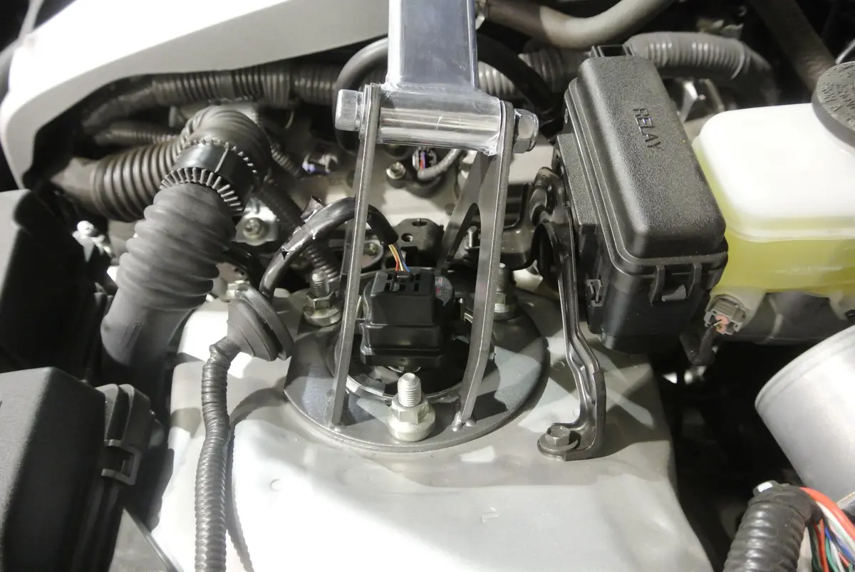Front Strut Tower Brace - 2010-2012 Legacy Gt - Wrinkle Black 2